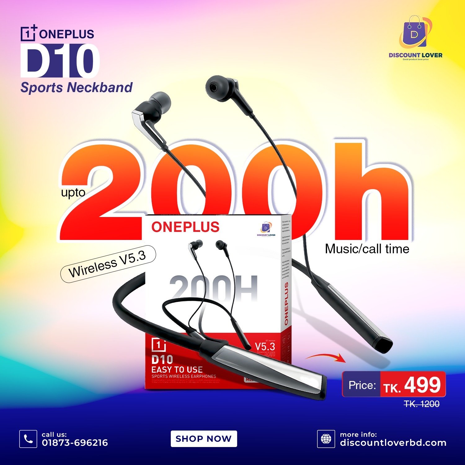 Oneplus Neckband - D10