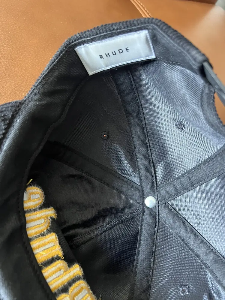 Rhude corduroy snapback